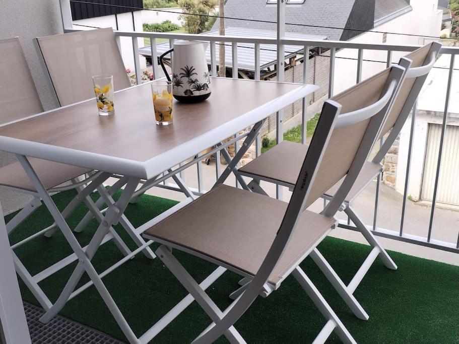 Appartement Neuf Classe, Balcon Et Petite Vue Mer プレヌフ・ヴァル・アンドレ エクステリア 写真